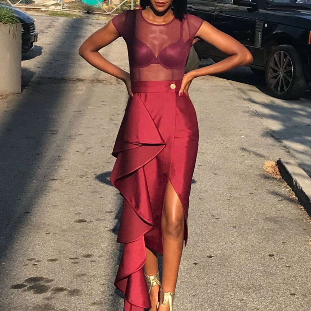 Solace London Cascade Skirt